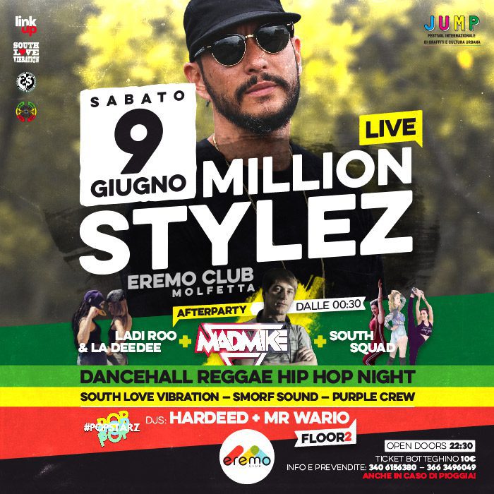 Million Stylez live @ Eremo Club - Molfetta