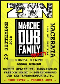 Marche Dub Family Party - Kunta Kinte Sound System at ZION MC