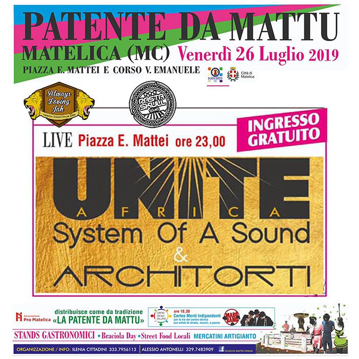 AFRICA UNITE & Architorti Live // FREE ENTRY