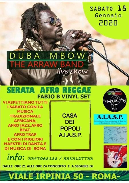 Duba & The Arraw Band LIVE
