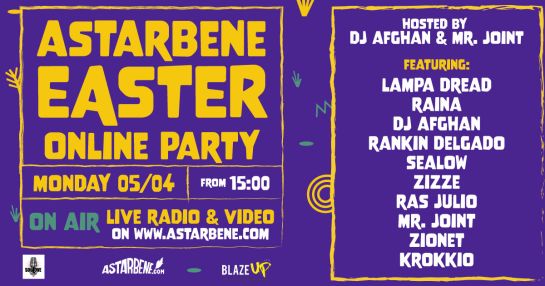 ASTARBENE EASTER online party by BLAZE UP