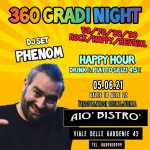 "360 Gradi Night" - Phenom Djset - Free Entry