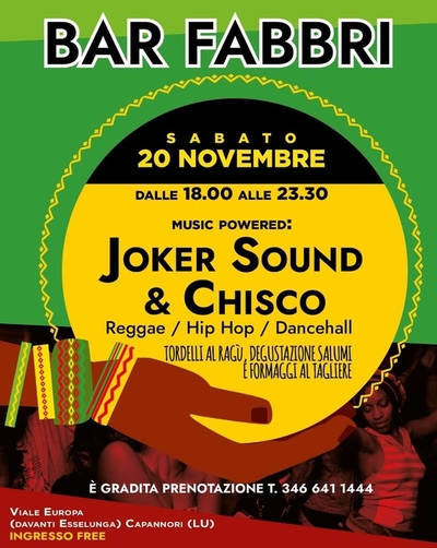 Joker Sound & Chisco @ Bar Fabbri