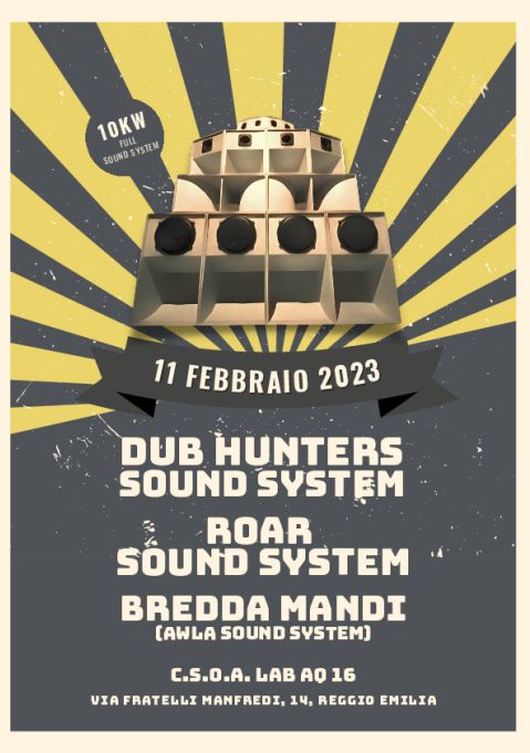Dub Hunters Sound System 2ND Act