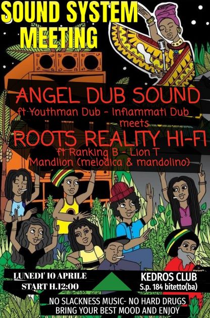 SOUND MEETING - PASQUETTA - ROOTS REALITY & ANGEL DUB SOUND