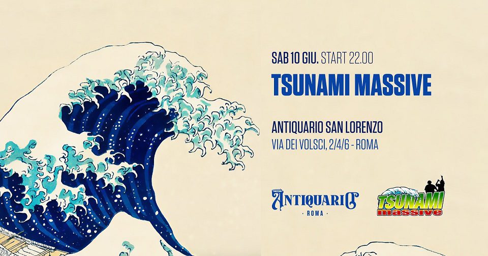 Tsunami Massive live set @ Antiquario San Lorenzo