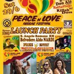 Launch Party " Peace n Love Reggae Festival”