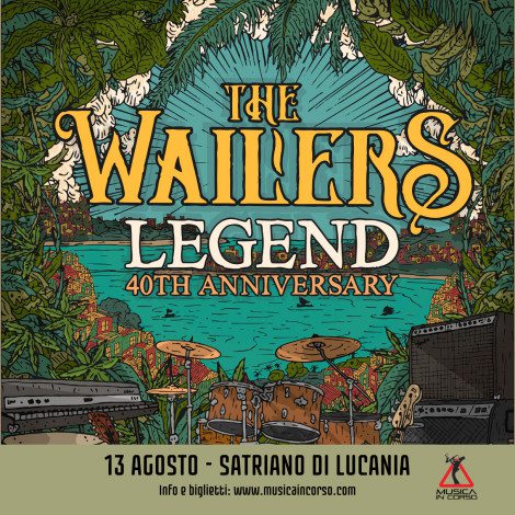 The Wailers, l'unica tappa Italiana a Musica in Corso