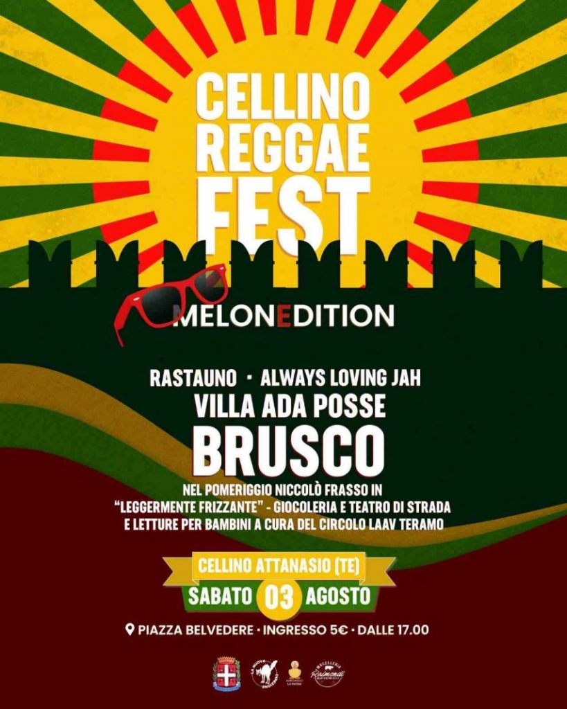 Cellino Reggae fest - VillaAda + Brusco + RastaUno e AlwaysLovingJah
